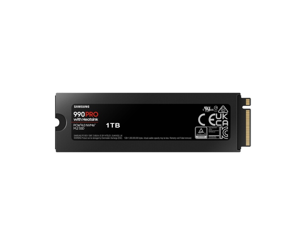 SSD Samsung SSD 990 PRO 1TB Heatsink PCIe 4.0 NVMe 2.0 M.2 V-NAND 3-bit MLC 2