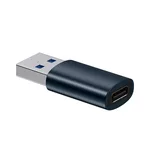 Адаптери Baseus Ingenuity USB-C (F) към USB A (M) тъмносин 3