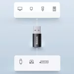 Адаптери Baseus Ingenuity USB-C (F) към USB A (M) тъмносин 6