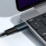 Адаптери Baseus Ingenuity USB-C (F) към USB A (M) тъмносин 7