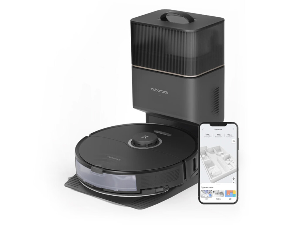 Смарт прахосмукачка Roborock S8+ S8P52-00 - черна Смарт прахосмукачка Roborock S8+ S8P52-00 - черна