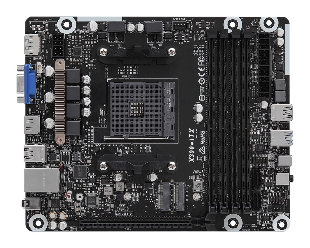 Настолен компютър ASRock DeskMeet X300 5