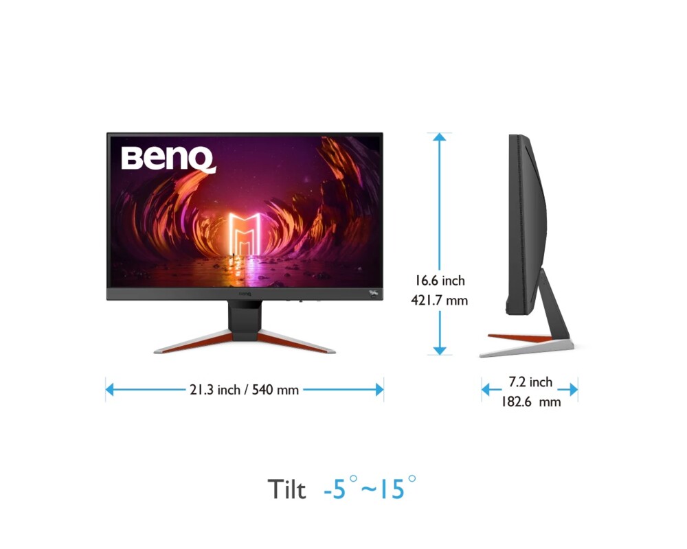 Монитор 23.8" BenQ MOBIUZ EX240N FullHD 165Hz 7