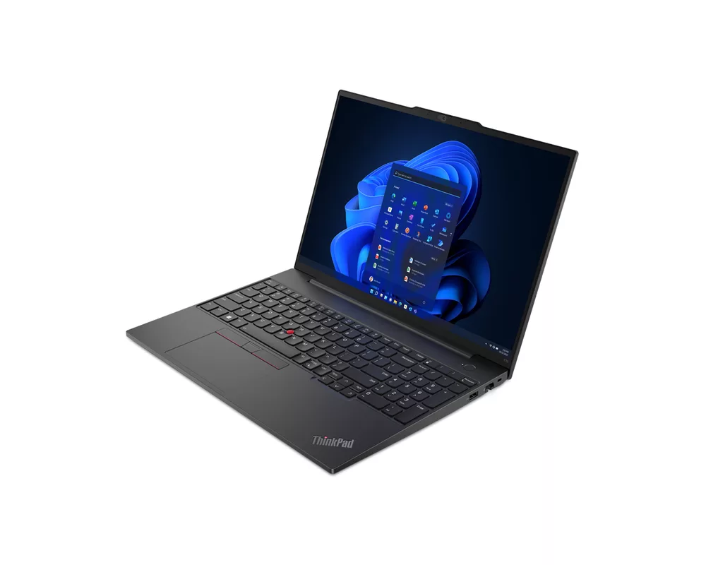 Лаптоп LENOVO ThinkPad E16 G1 AMD Ryzen 5 7530U 16inch WUXGA AG 8GB DDR4 16GB DDR4 1TB SSD M.2 UMA 2X2AX + BT FPR NOOS 3Y OS 3