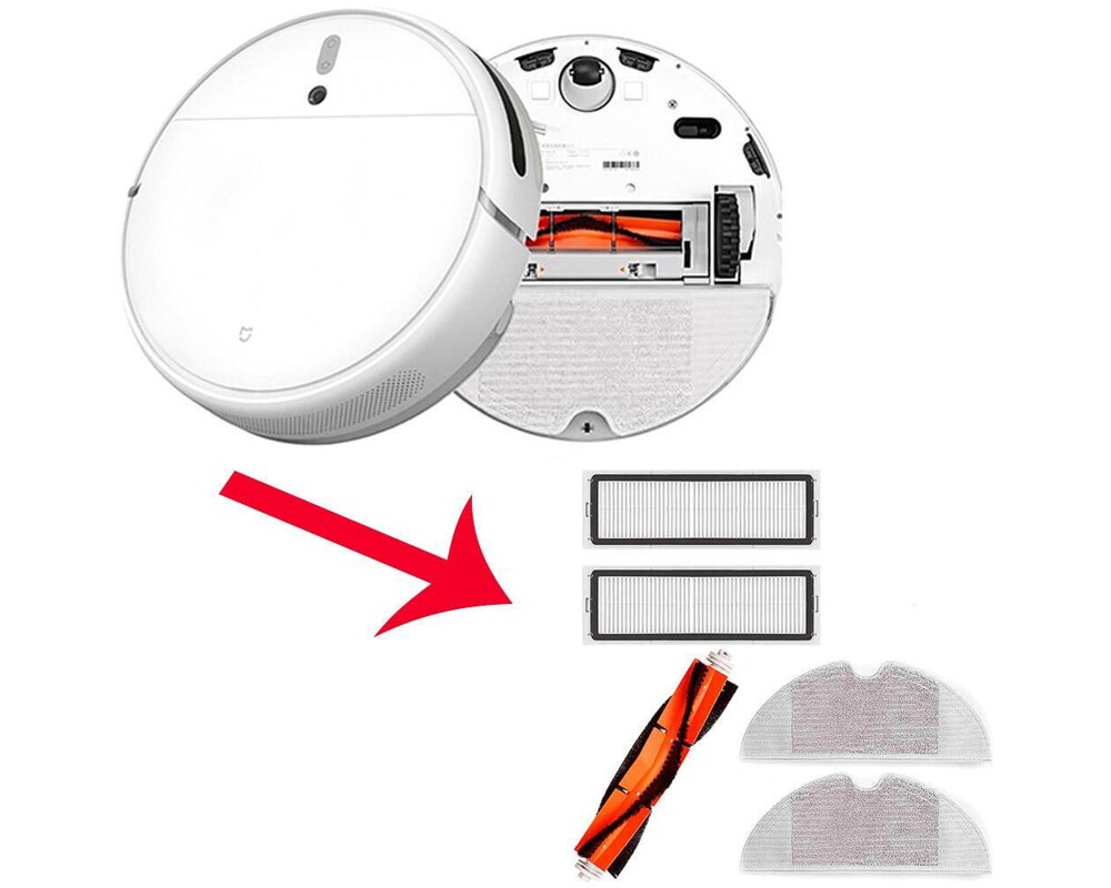 Аксесоар за прахосмукачки Комплект консумативи за Xiaomi Mi Robot Vacuum Mop (1C) 2