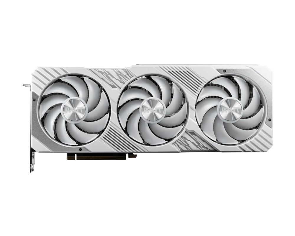 Видеокарта Palit GeForce RTX 4070 Ti GamingPro White OC 12GB GDDR6X 3