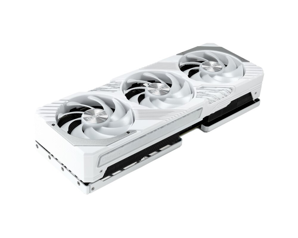 Видеокарта Palit GeForce RTX 4070 Ti GamingPro White OC 12GB GDDR6X 5