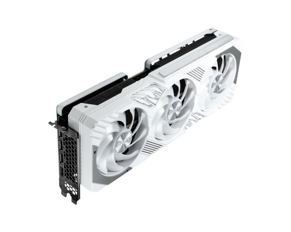 Видеокарта Palit GeForce RTX 4070 Ti GamingPro White OC 12GB GDDR6X 6