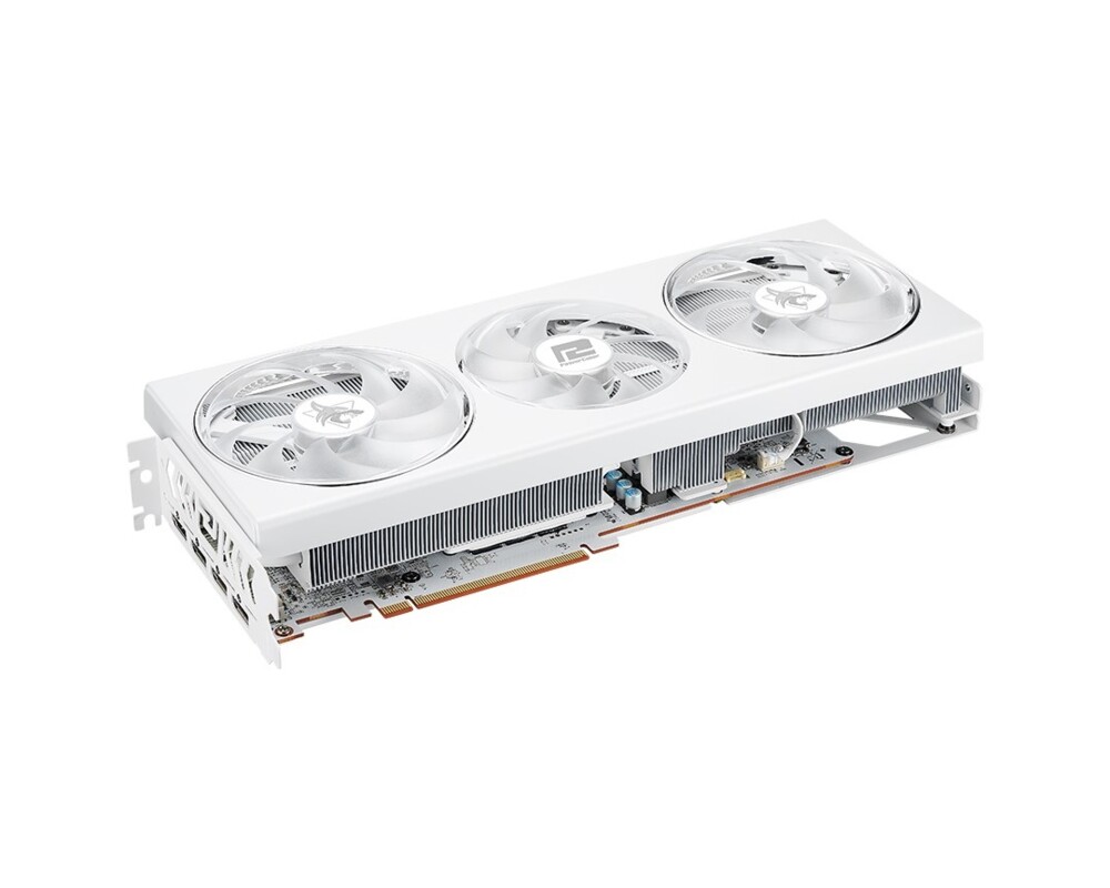 Видеокарта PowerColor Hellhound Spectral White Radeon RX 7800 XT 16GB GDDR6 2