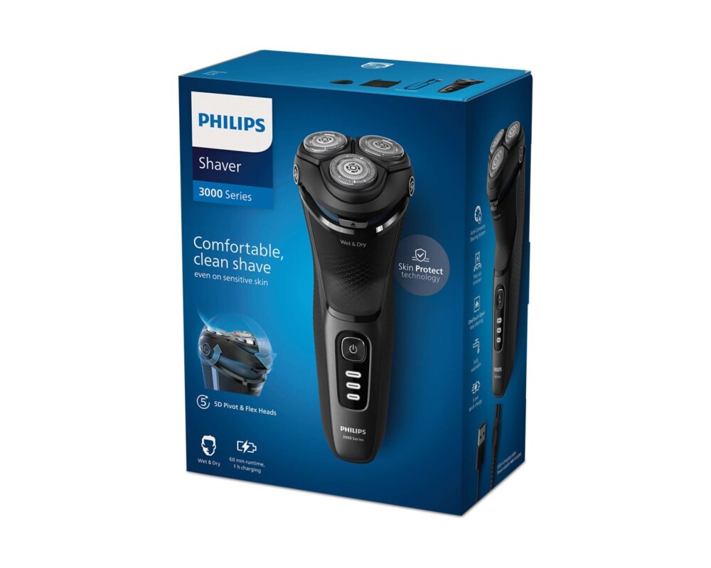 Самобръсначка PHILIPS Shaver Series 3000 4 Самобръсначка PHILIPS Shaver Series 3000 4