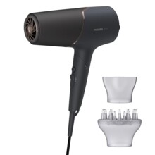  PHILIPS  2300W Series 5000 ThermoShield technology 6 heat and speed settings ionic care black 685060 BHD538/30 на топ цена - PIC.bg
