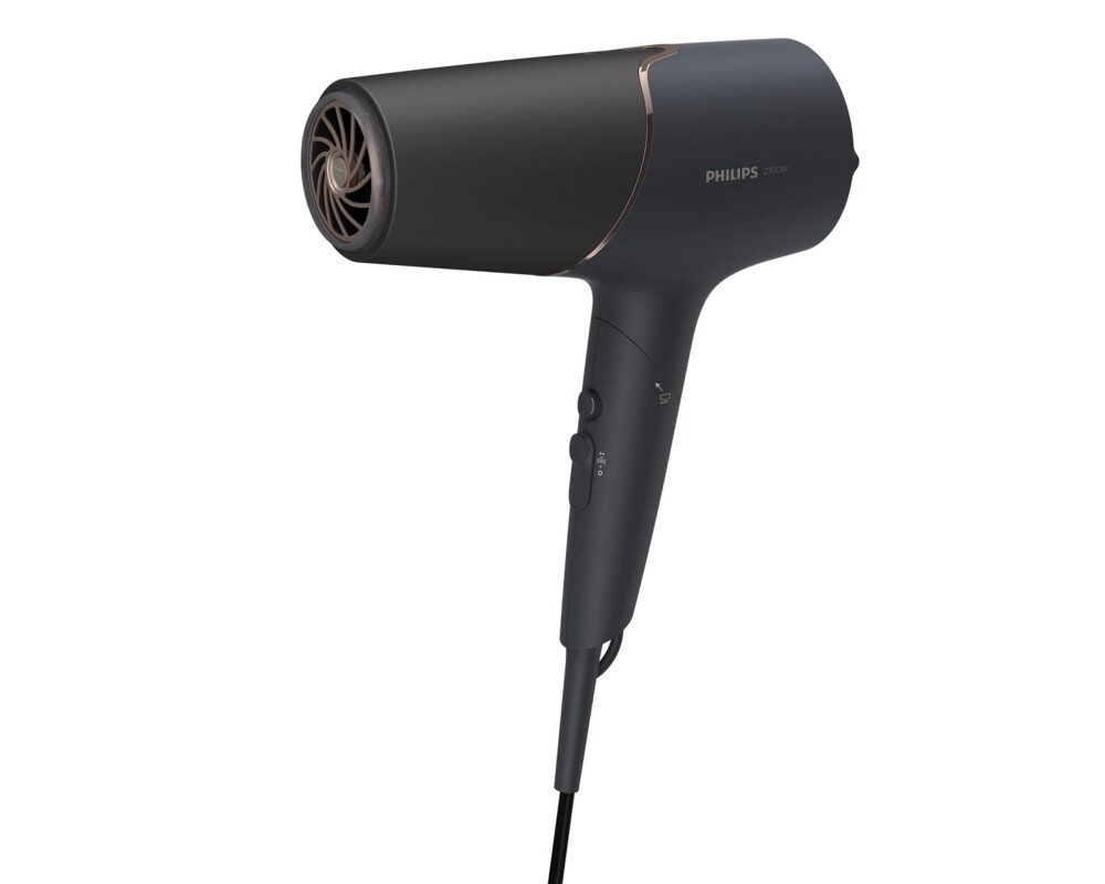 Сешоар PHILIPS  2300W Series 5000 ThermoShield technology 6 heat and speed settings ionic care black 4
