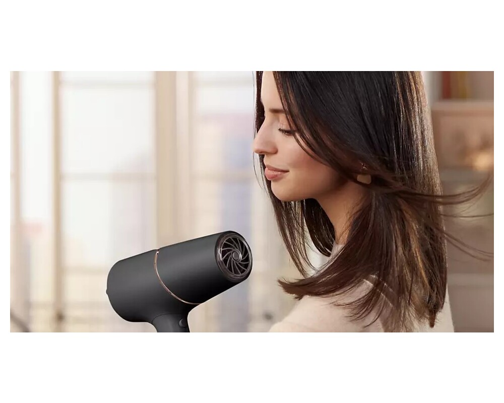 Сешоар PHILIPS  2300W Series 5000 ThermoShield technology 6 heat and speed settings ionic care black 8
