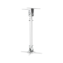  Стойка за проектор Estillo C718, за таван, с удължително рамо, бяла 691300 EST-PROJECTOR-108786 на топ цена - PIC.bg