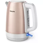 <span>Елекрическа кана</span> PHILIPS Kettle DailyCollection 1.7l rose gold <span class='catalog-num-in-name'>HD9350/96</span> - 