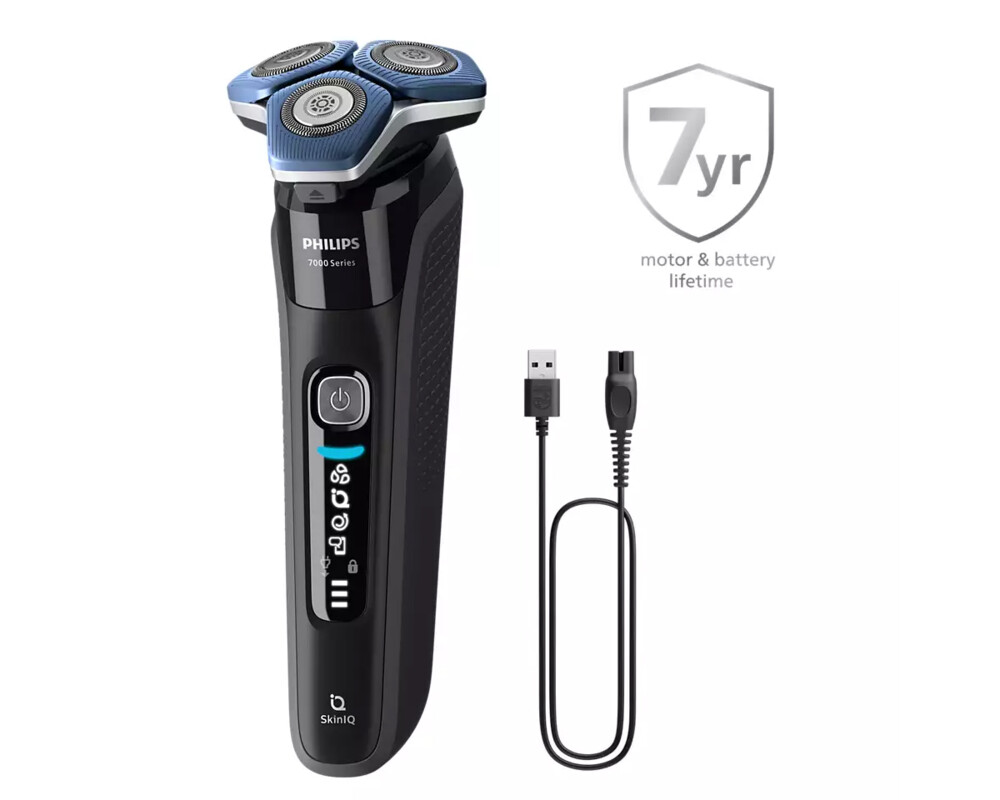 Самобръсначка PHILIPS Shaver series 7000 wet&dry SteelPrecision blades SkinIQ 2 Самобръсначка PHILIPS Shaver series 7000 wet&dry SteelPrecision blades SkinIQ 2