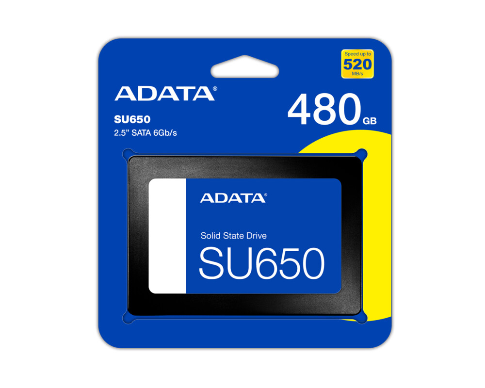 SSD ADATA 480GB SU650 3D NAND 2.5" SATA SSD 5