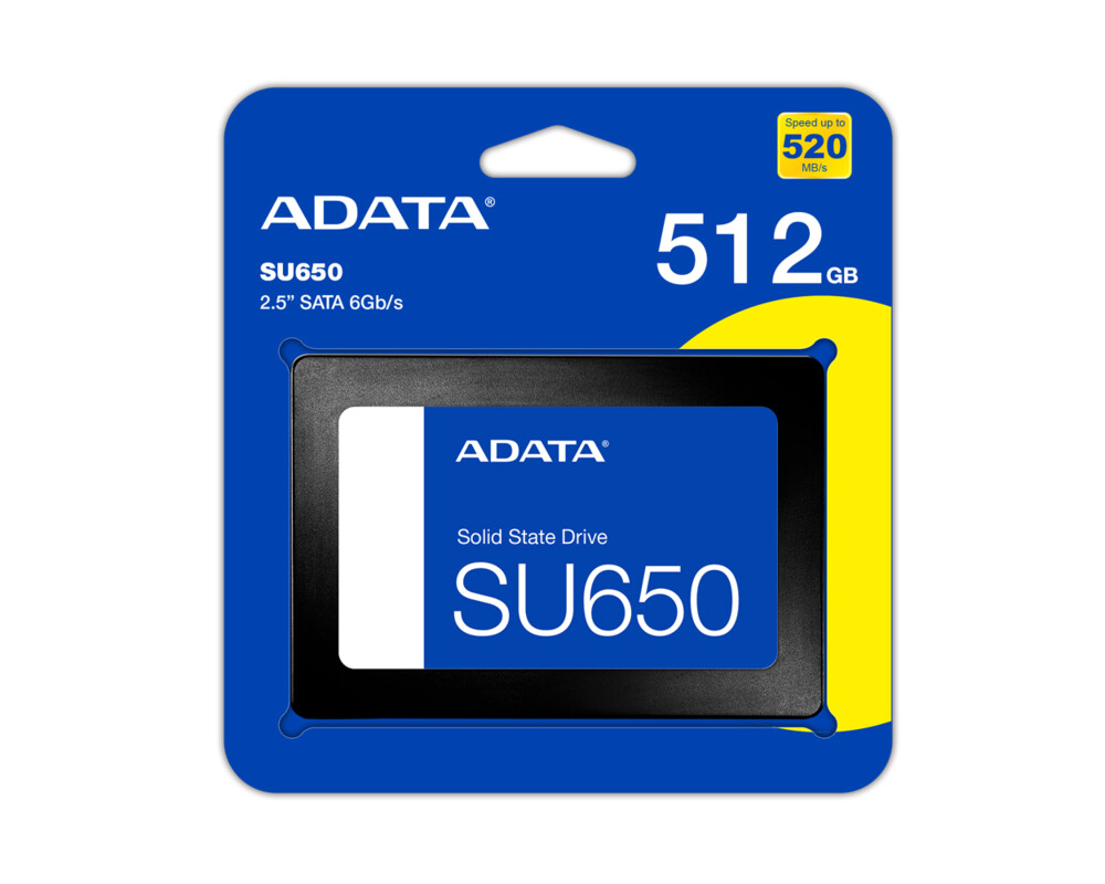 SSD Adata 512GB SU650 2.5" SATA SSD 5