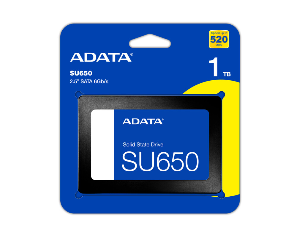 SSD 1TB Adata Ultimate SU650 2.5" SATA-III SSD 5