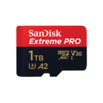 <span>Флаш карта</span> SanDisk Extreme PRO microSDXC 1TB + SD Adapter + 2 years RescuePRO Deluxe up to 200MB/s & 140MB/s Read/Write speeds A2 C10 V30 UHS-I U3 <span class='catalog-num-in-name'>SDSQXCD-1T00-GN6MA</span> - 