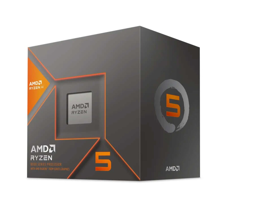 Процесор AMD Ryzen 5 8500G (6-ядрен) BOX Процесор AMD Ryzen 5 8500G (6-ядрен) BOX