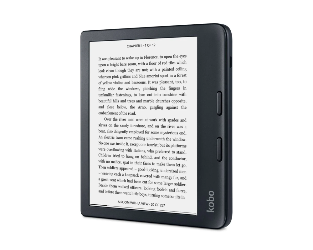 Електронна книга Kobo Libra 2 e-Book Reader E Ink Touchscreen 7 inch Черен 3