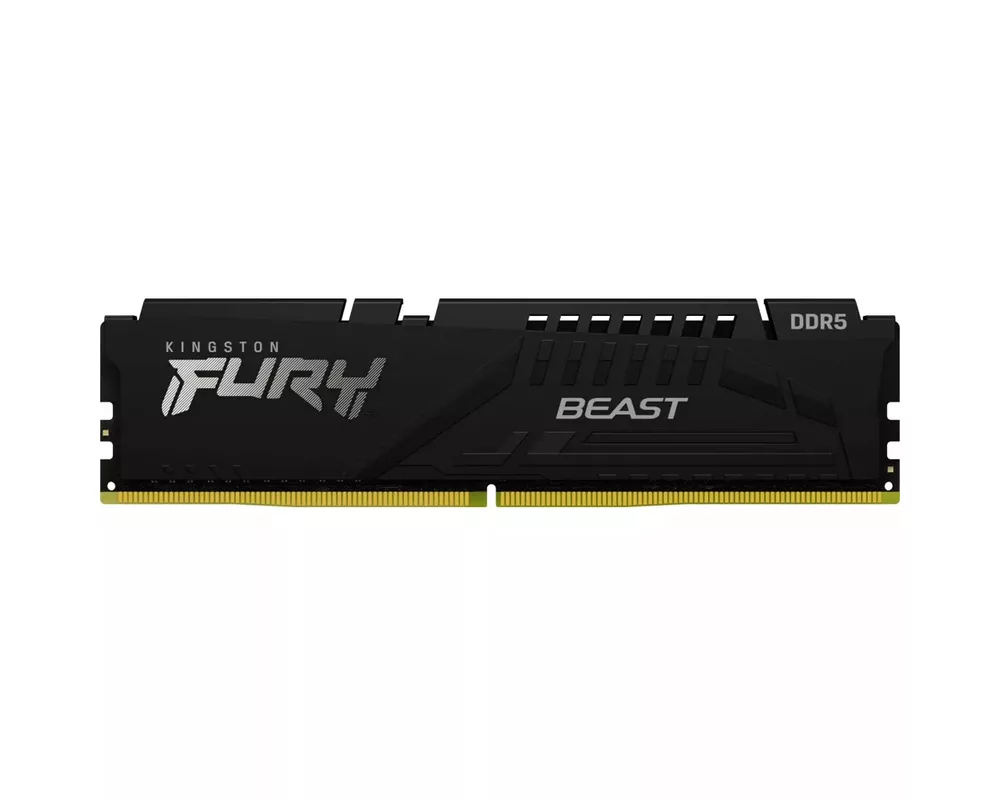 Памет Kingston 16GB (1x16GB) DDR5 6000MT/s CL36 FURY Beast Black EXPO 2
