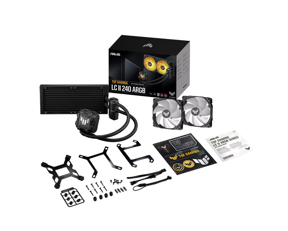 Охладител за процесор ASUS TUF GAMING LC II 240 ARGB AIO Cooler 5