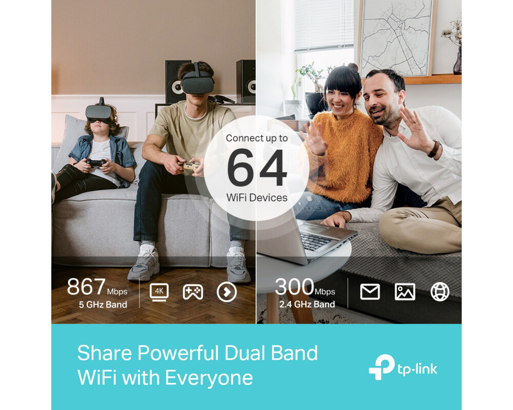 Рутер TP-Link Archer MR600 AC1200 6