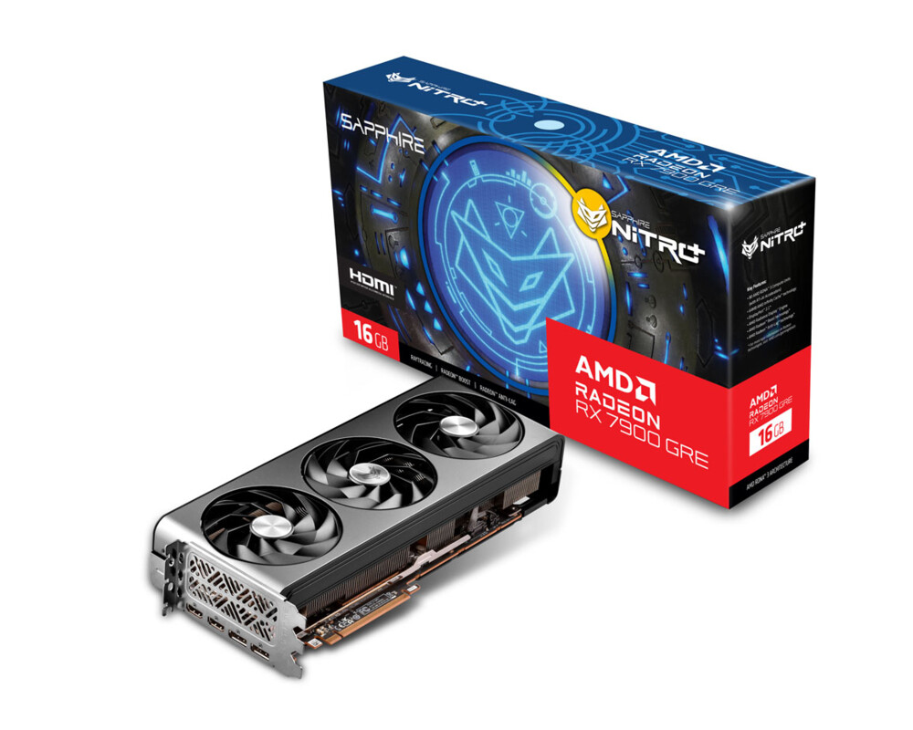 Видеокарта SAPPHIRE NITRO+ AMD RADEON RX 7900 GRE G... 7