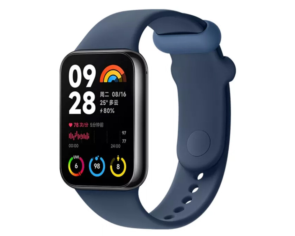 Аксесоар за смарт часовници Xiaomi Smart Band 8 Strap, Glacier 2