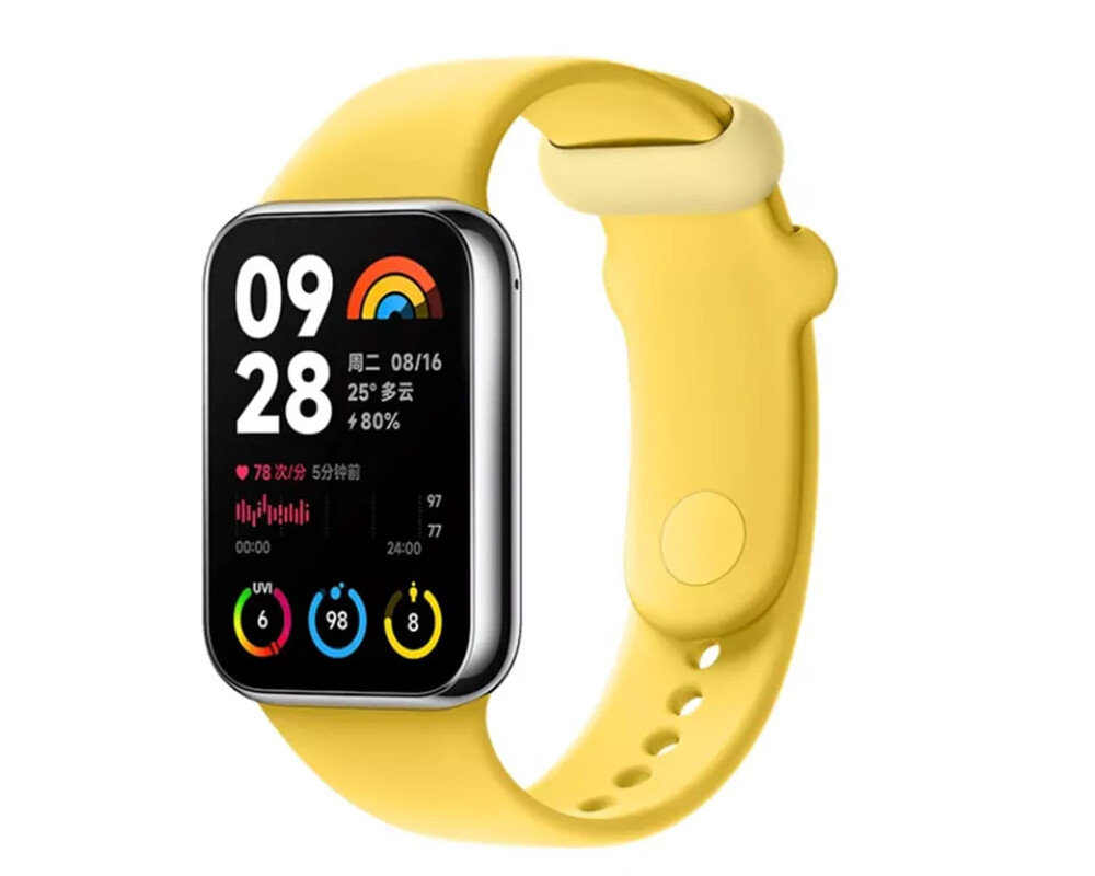Аксесоар за смарт часовници Xiaomi Smart Band 8 Strap, Lemon Yellow 2