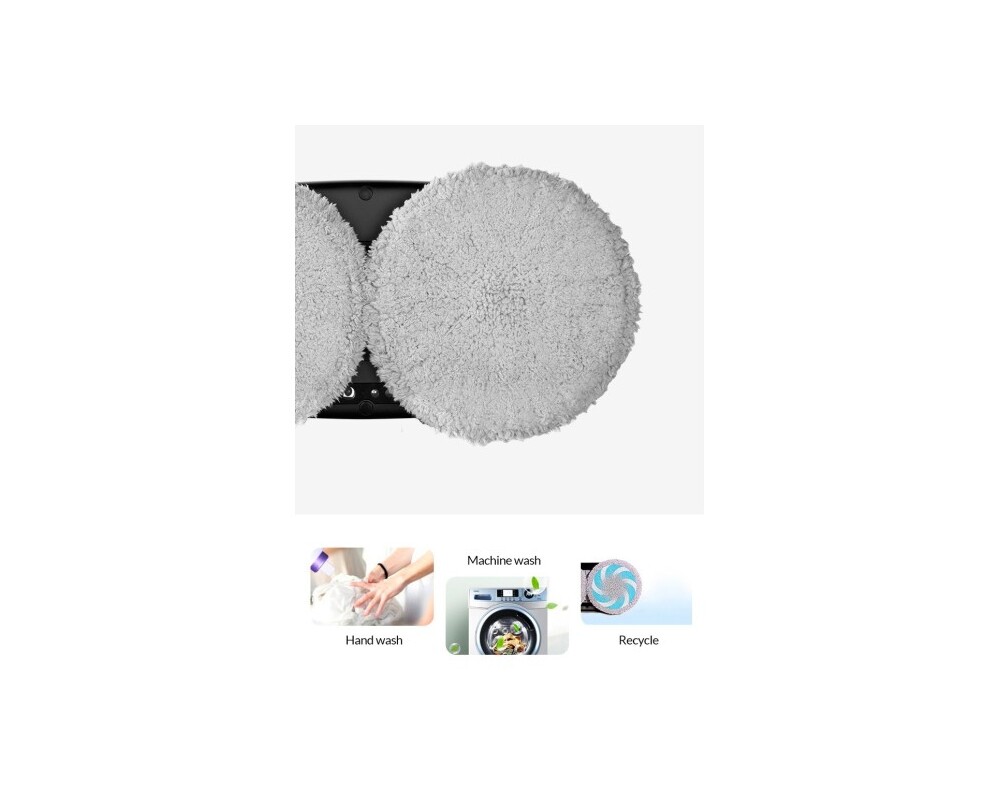 Уред за почистване на прозорец Абсорбиращ моп за Hutt C65 робот за прозорци 2 броя 2