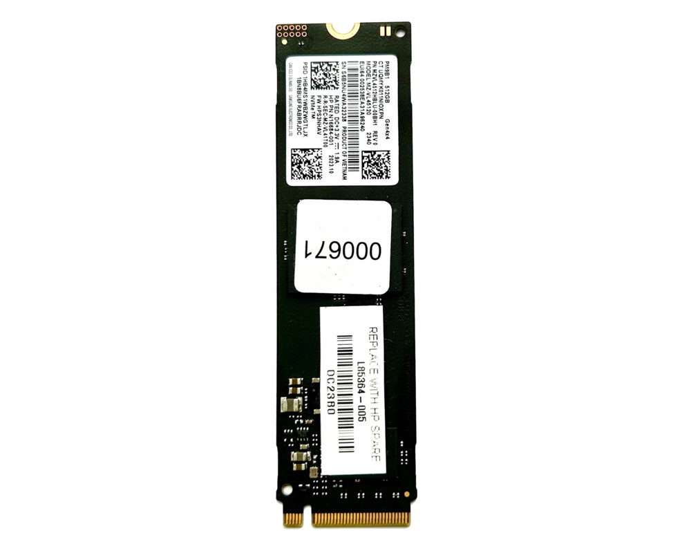 SSD 512GB Samsung PM9B1 M.2 PCI-e Gen 4x4 NVMe SSD M.2 2280 2
