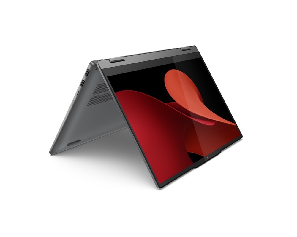 Лаптоп LENOVO IdeaPad 5 2in1 AMD Ryzen 5 8645HS 14inch WUXGA Touch 16GB DDR5X 1TB PCIe W11H 2y Luna Grey + Pen 5