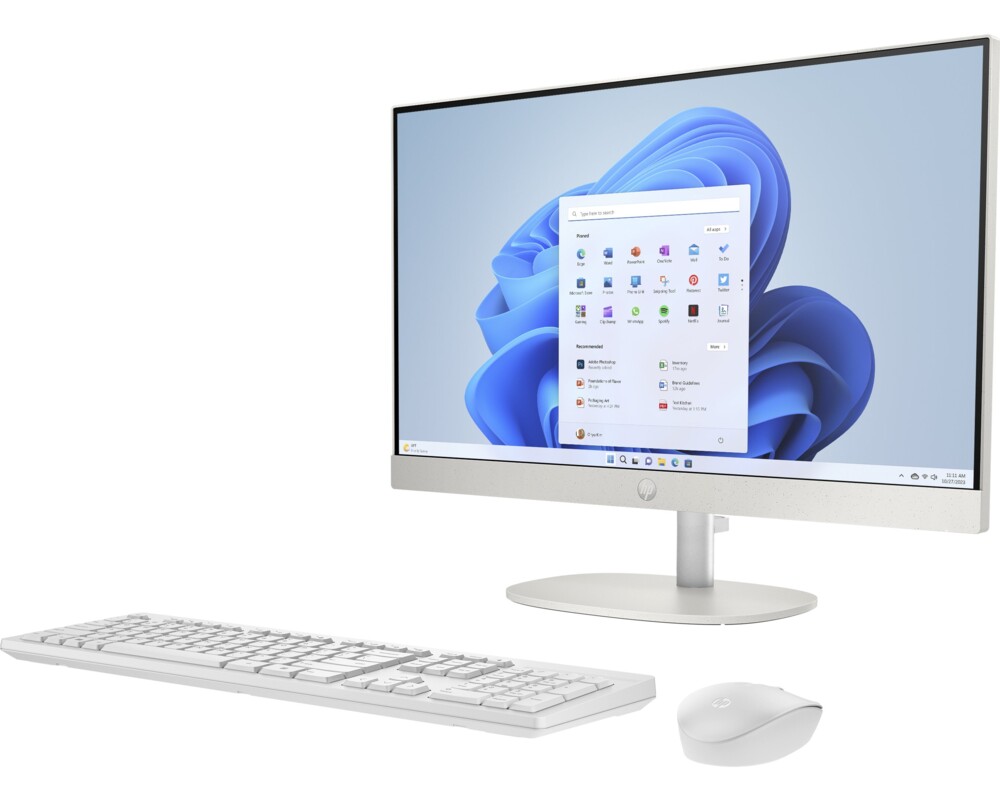 Компютър All in One HP Pavilion All-In-One Intel Core i7-1355U 23.8inch FHD AG IPS 16GB RAM 1TB SSD FREE DOS Shell White (BG) 6