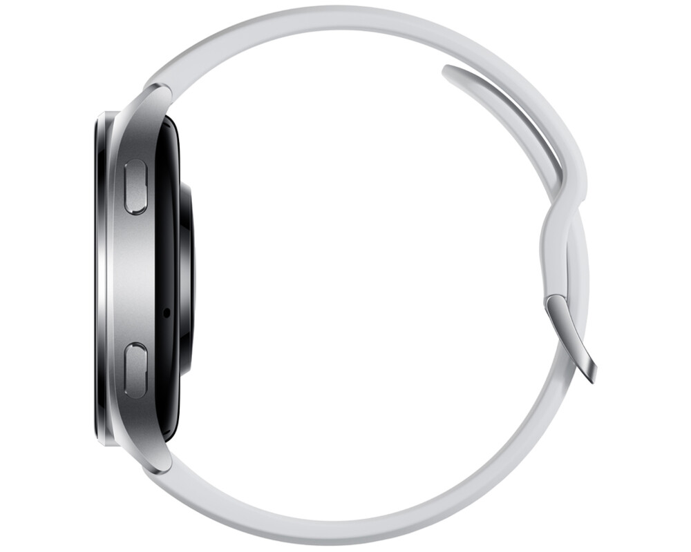 Smart часовник Xiaomi Watch 2 Sliver Case With Gray TPU Strap 5