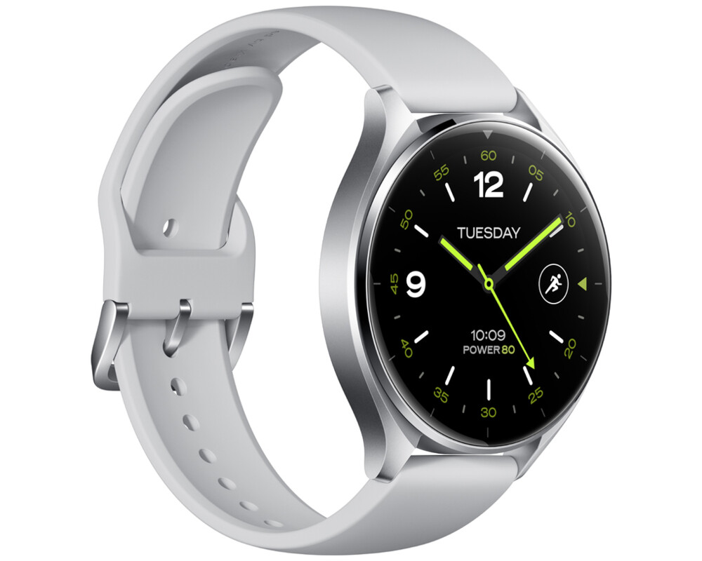Smart часовник Xiaomi Watch 2 Sliver Case With Gray TPU Strap 3