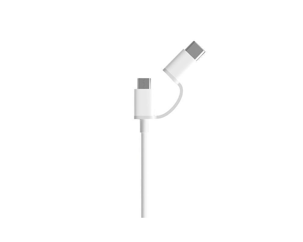 Кабел Xiaomi Mi 2-in-1 USB Cable (Micro USB to Type C) 30cm 2