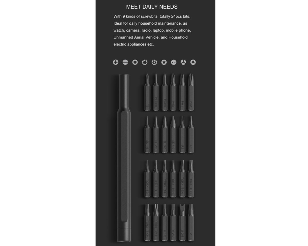Аксесоар Xiaomi Mi Precision Screwdriver Kit 3