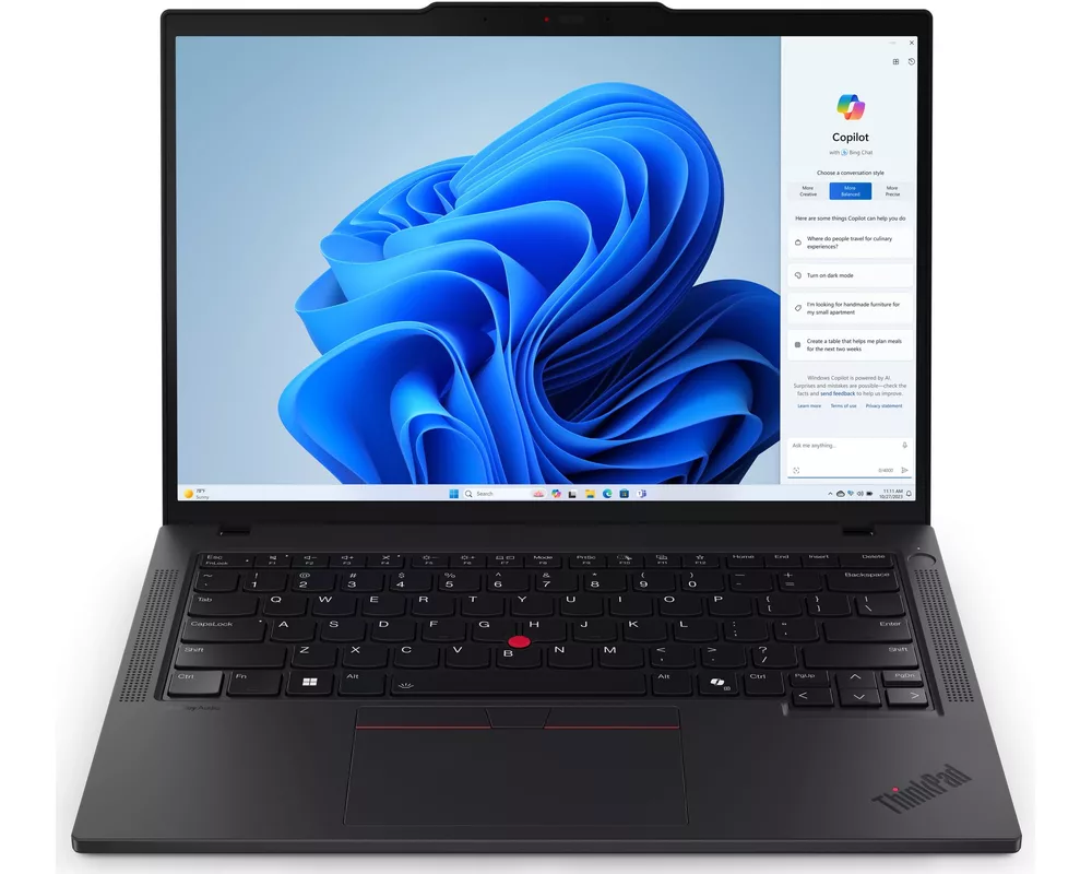 Лаптоп LENOVO ThinkPad T14 G5 Intel Core Ultra 7 155U 14inch WUXGA 400 nits 64GB 1TB UMA W11P 3Y 3