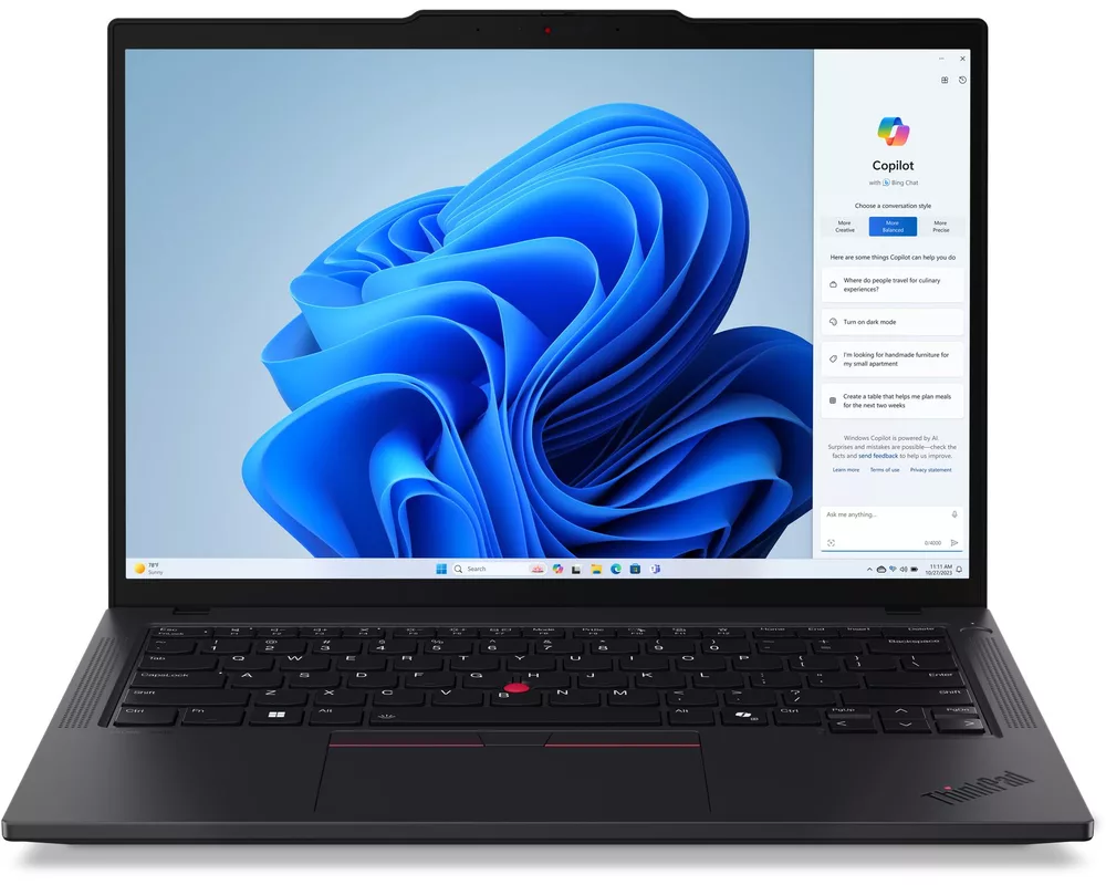 Лаптоп LENOVO ThinkPad T14 G5 Intel Core Ultra 7 155U 14inch WUXGA 400 nits 64GB 1TB UMA W11P 3Y 2