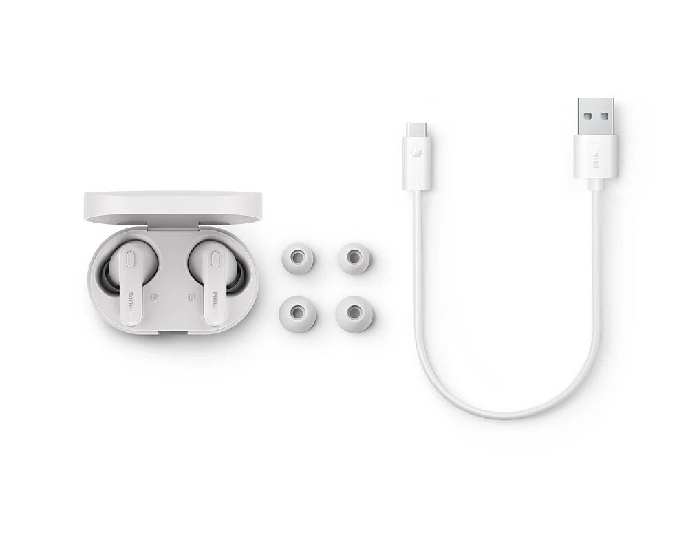 Слушалки PHILIPS 1000 series Bluetooth in-ear true wireless white 4