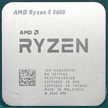  AMD Ryzen 5 5600 (6-ядрен) TRAY 708703 100-000000927 на топ цена - PIC.bg