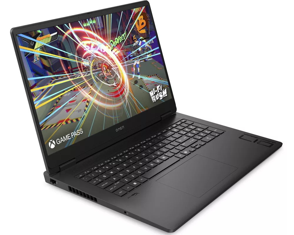Лаптоп HP OMEN AMD Ryzen 7 8845HS 17.3inch FHD 32GB RAM 1TB SSD NVIDIA GeForce RTX 4070 8GB VRAM FREE DOS 3