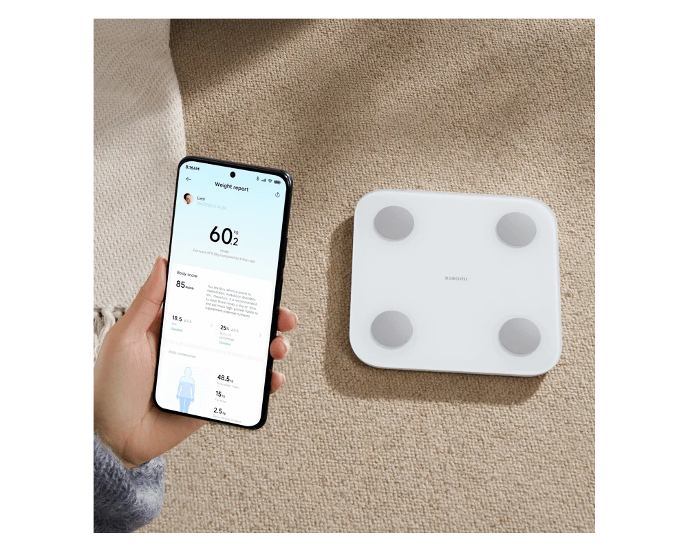 Смарт кантар Xiaomi Body Composition Scale S400 5