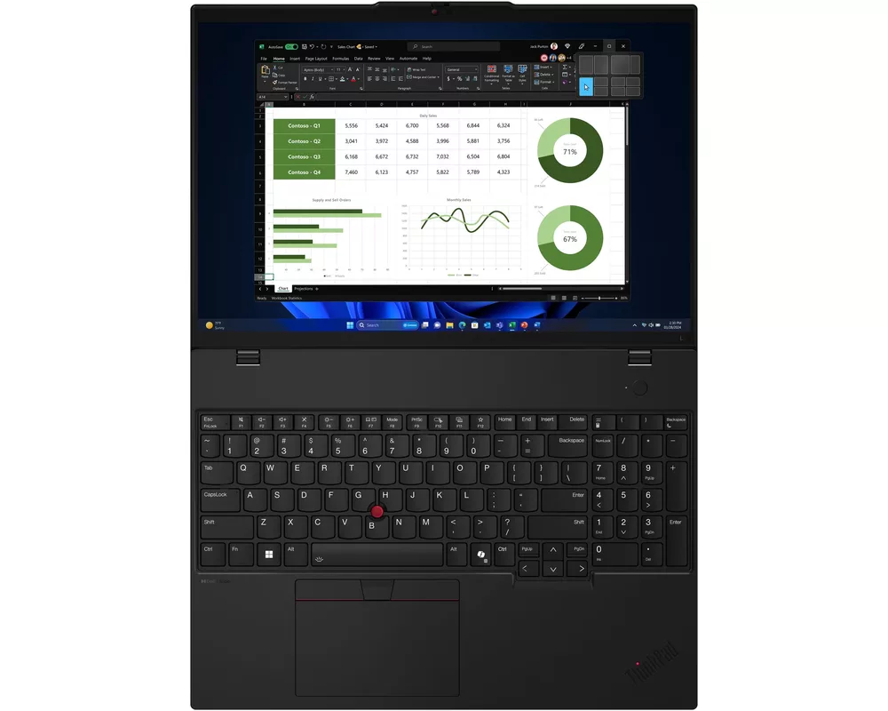 Лаптоп LENOVO ThinkPad L16 G1 AMD Ryzen 7 Pro 7735U 16inch 16GB 512GB W11P 5