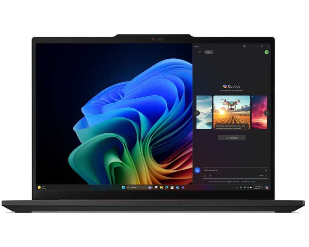 Лаптоп Lenovo ThinkPad T14s G6 Snapdragon X Elite X1E-78-100 (up to 3.4GHz