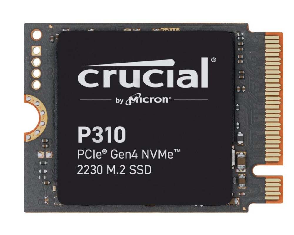 SSD Crucial P310 1TB PCIe Gen4 2230 NVMe M.2 SSD