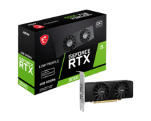  MSI GeForce RTX 3050 LP 6GB OC 777917 RTX_3050_LP_6G_OC на топ цена - PIC.bg